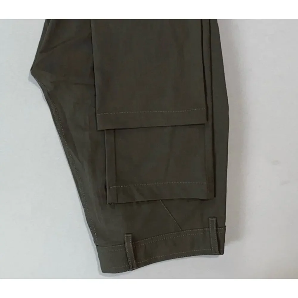 Linksoul Men's Reprieve Poly Blend Flat Front Chino Golf Pants. Gray, 32X32.5.